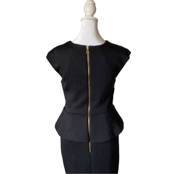 Venus Bow & Peplum Bodycon Dress - Picture 9 of 14